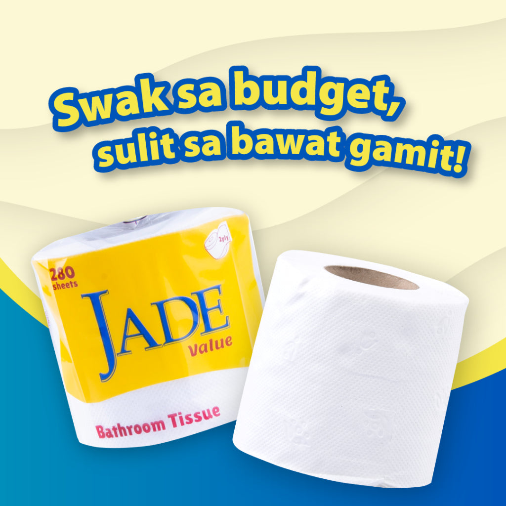Jade Bathroom Tissue Solo 280-sheets