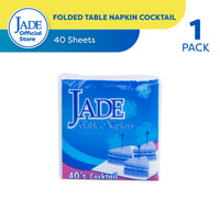Jade Table Napkin Folded Cocktail 40S 1P