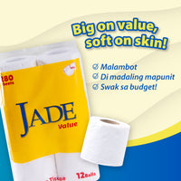 Jade Bathroom Tissue 12-rolls 280-sheets
