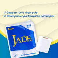 Jade Bathroom Tissue 4-rolls 320-sheets