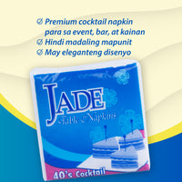 Jade Table Napkin Folded Cocktail 40S 1P