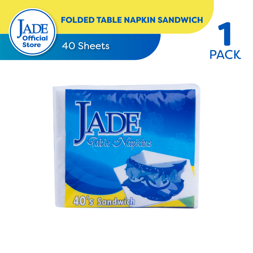 Jade Table Napkin Folded 1-ply 40sheets