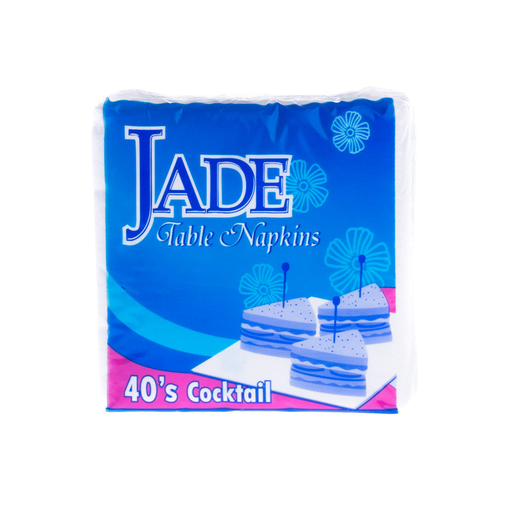 Jade Table Napkin Folded Cocktail 40S 1P