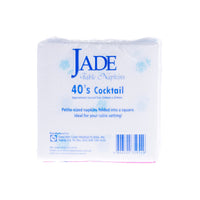 Jade Table Napkin Folded Cocktail 40S 1P