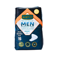 AdFit Men Protector Pads - 260 mm Extra Fit - 16 pieces per pack