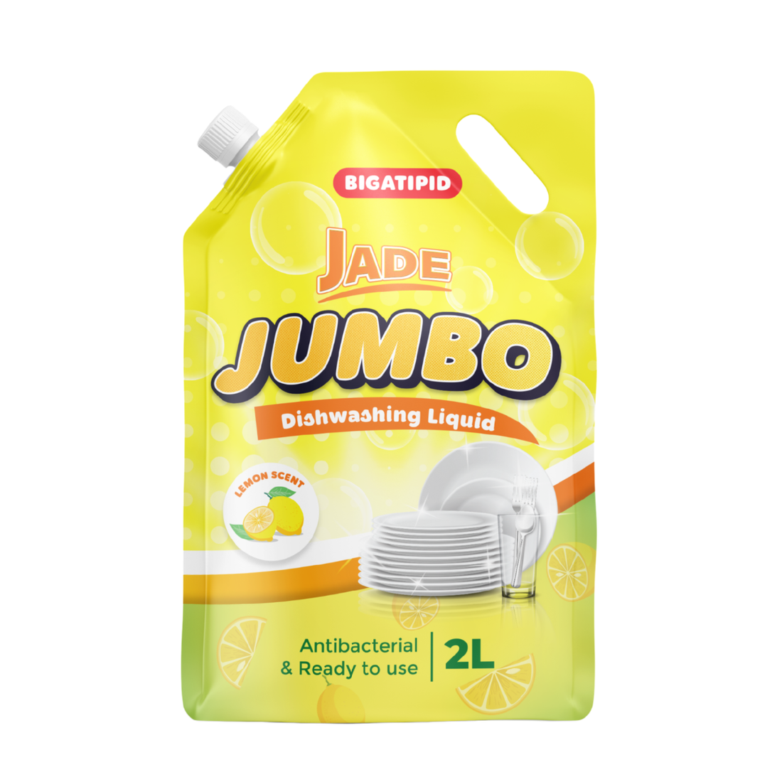 Jade Dishwashing Liquid Lemon Scent 2L