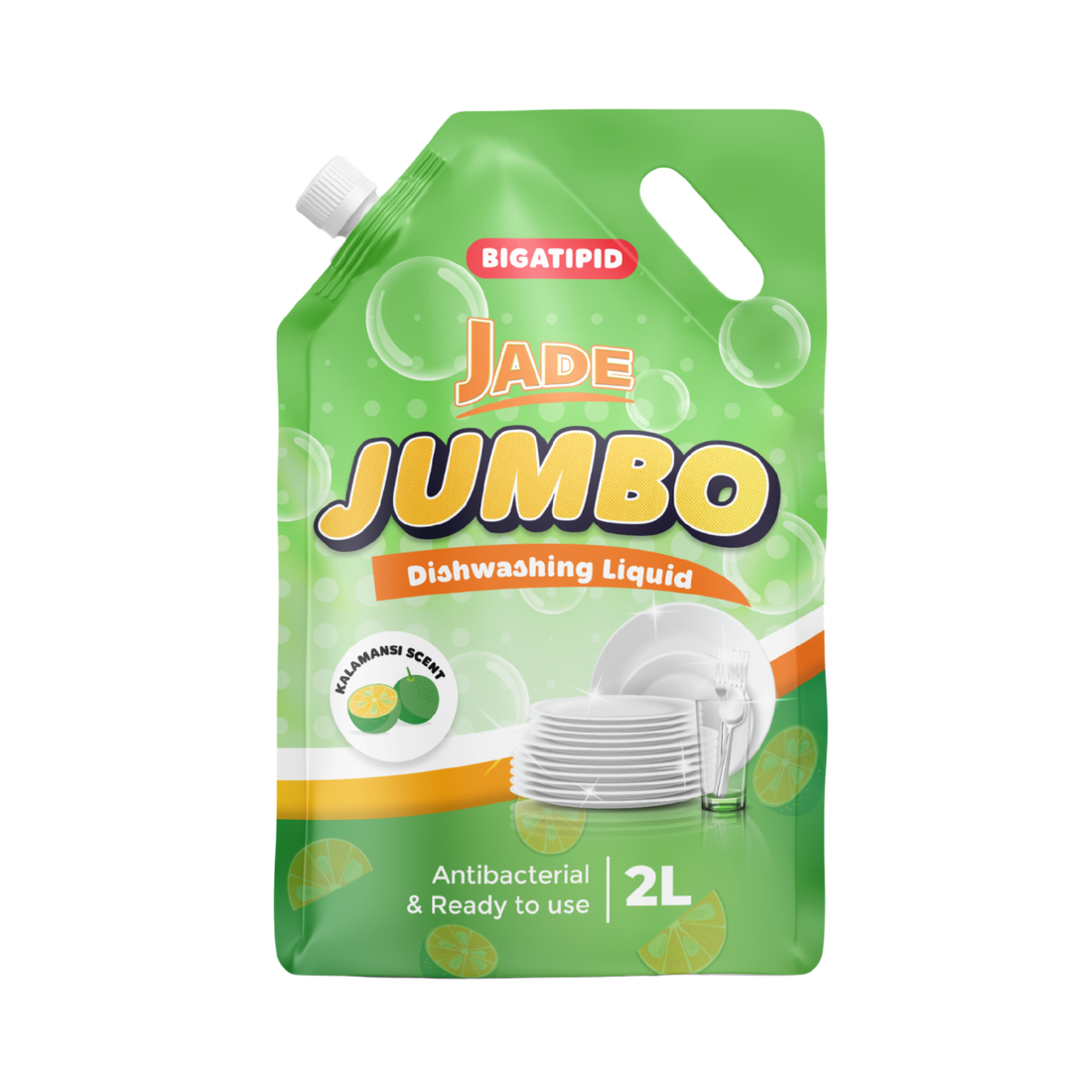 Jade Dishwashing Liquid Calamansi Scent 2L