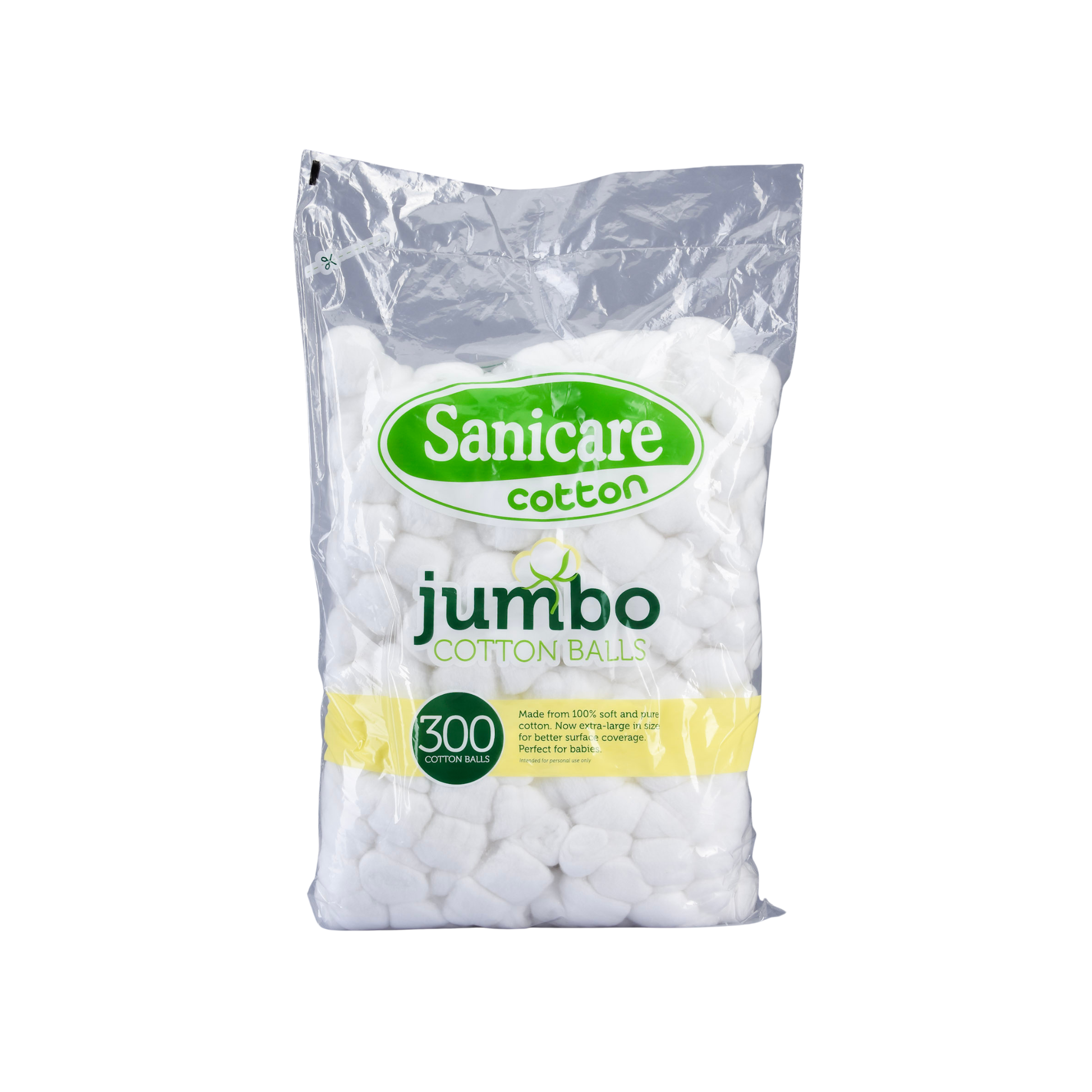 Sanicare Jumbo Cotton Balls 300s