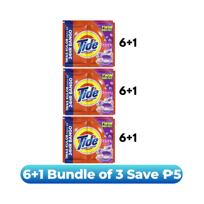 [Bundle of 3] Tide Perfect Clean Perfume Fantasy Jumbo 67g 6+1