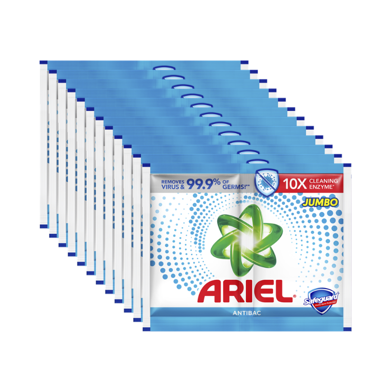 Ariel Base Powder Antibac 54g Sachet 11+1