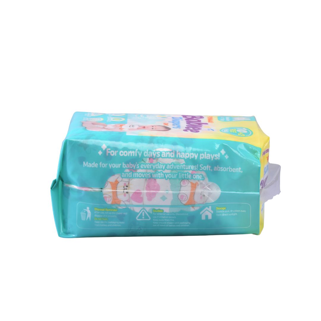 Punaas Babiee Diapers Tape Medium 12 Pads 10+2 Free Pads