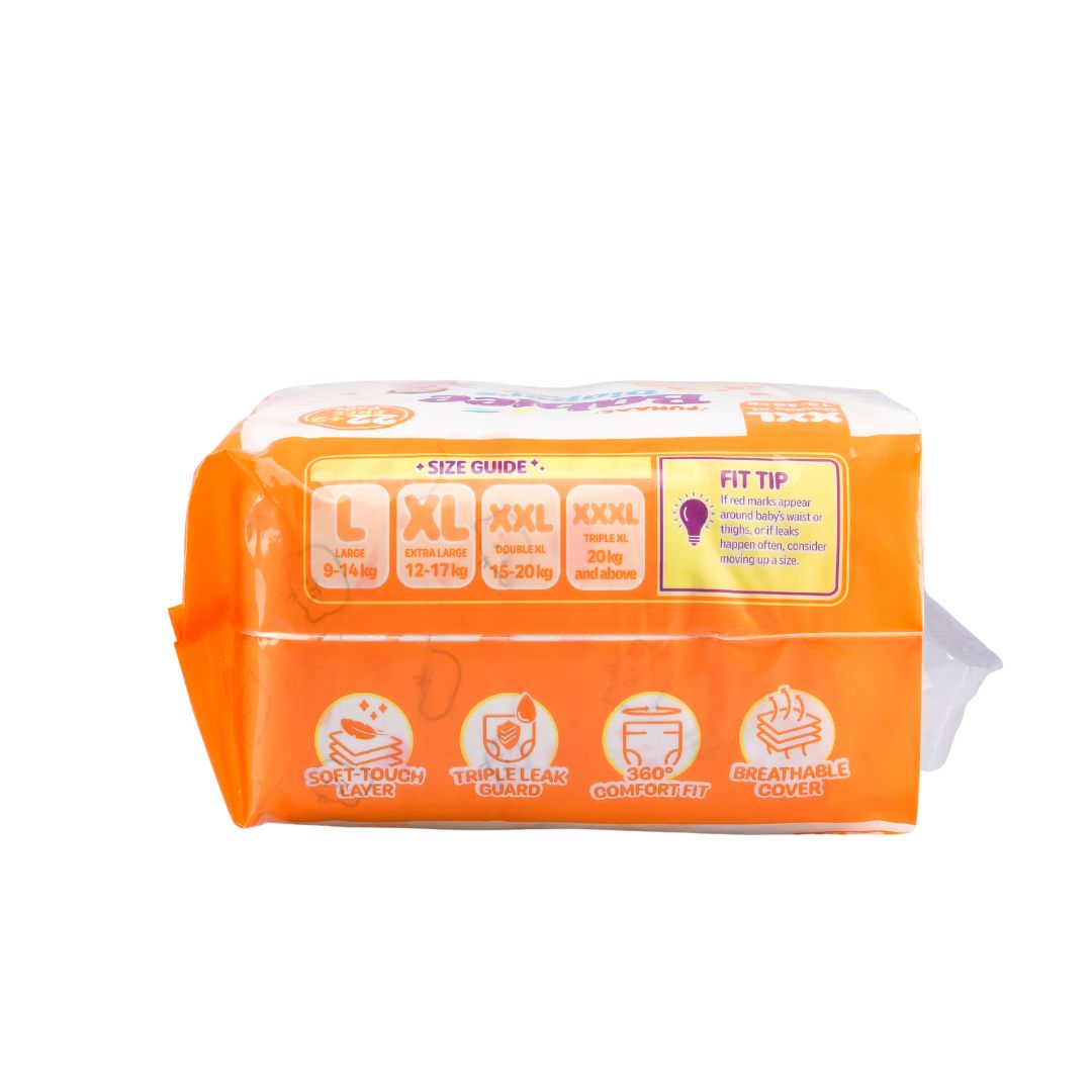 Punaas Babiee Diapers Pants 2Xlarge 24 Pads 22+2 Free Pads
