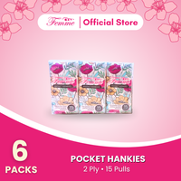 Femme Pocket Hankies 2-Ply 15-Pulls