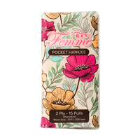 Femme Pocket Hankies 2-Ply 15-Pulls