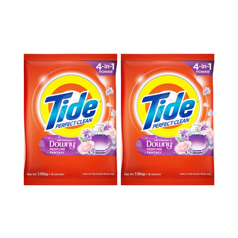 [BUNDLE OF 2] Tide Perfect Clean Powder Perfume Fantasy 1.16kg