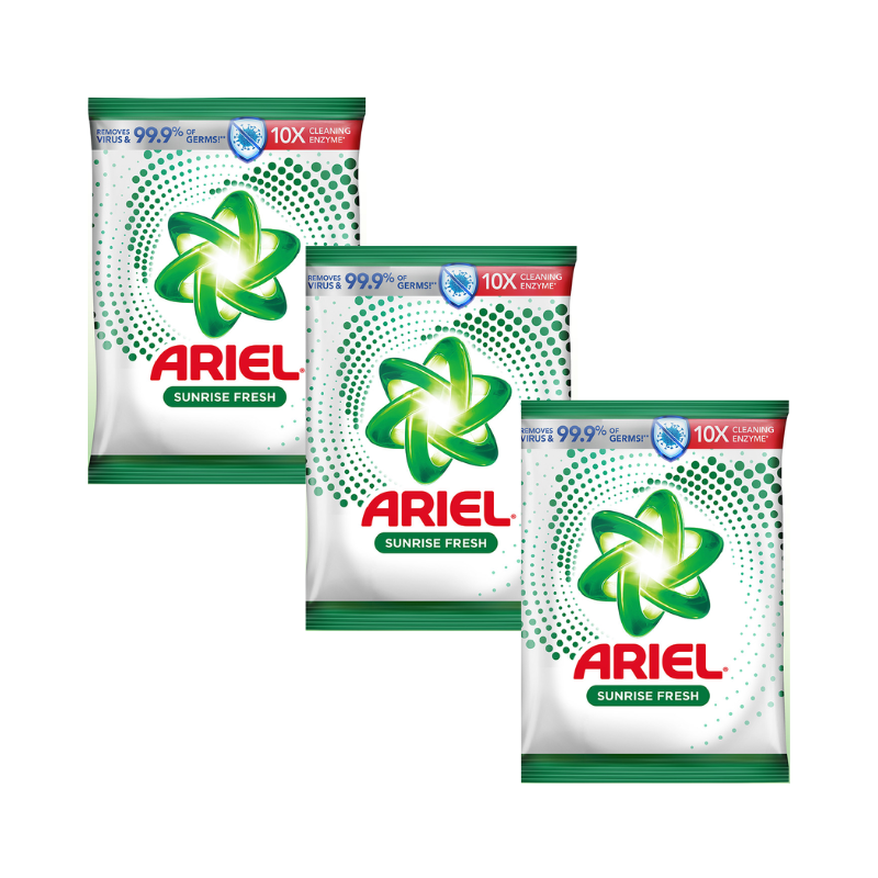 [BUNDLE OF 3] Ariel Powder Detergent Sunrise Fresh 565g