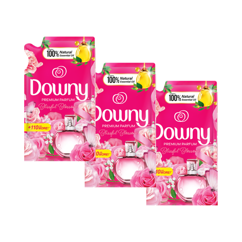 [BUNDLE OF 3] Downy Blissful Blossom Refill 640ml