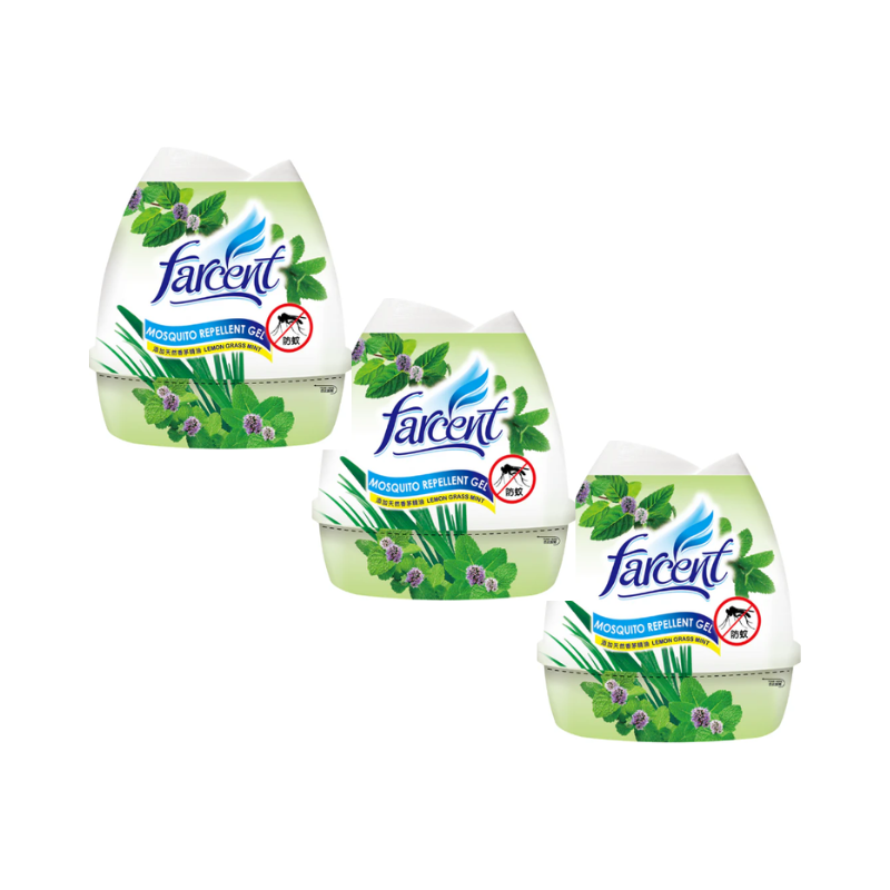 [BUNDLE OF 3] Farcent Scented Gel Mosquito Repellent 200g