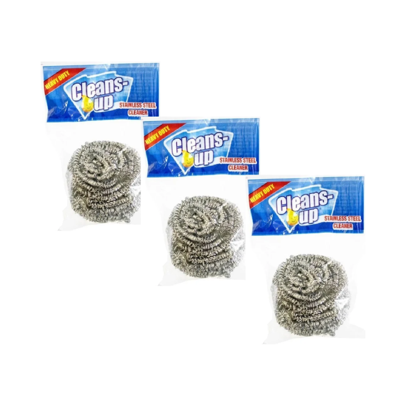 [BUNDLE OF 3] Cleans-Up Stainless Steel Cleaner