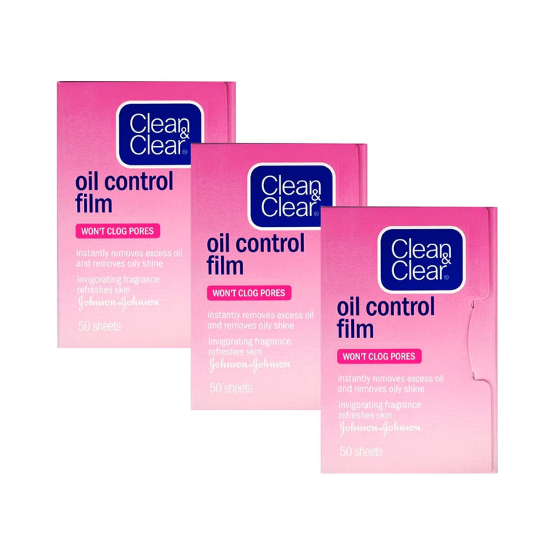 [BUNDLE OF 3] Clean & Clear Oil Control Film 50s