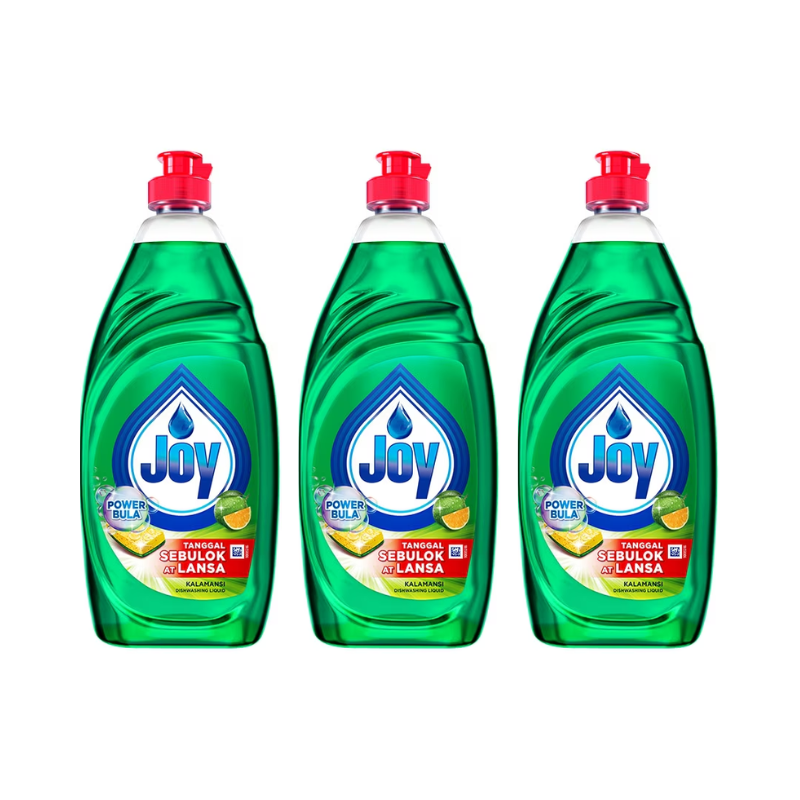 [BUNDLE OF 3] Joy Dishwashing Liquid Kalamansi 475ml