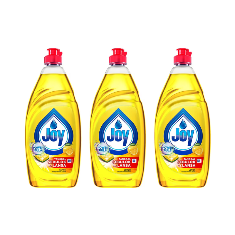 [BUNDLE OF 3] Joy Dishwashing Liquid Lemon 475ml