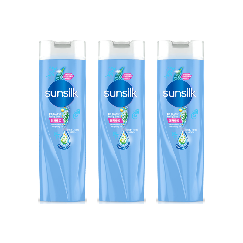 [BUNDLE OF 3] Sunsilk Shampoo Healthy And Strong 330ml