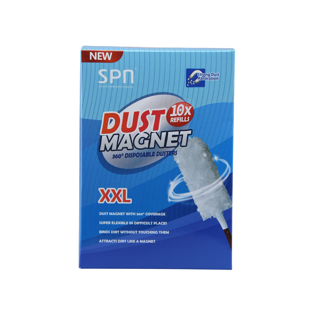 Dust Magnet 10x Refills 360° Disposable Dusters