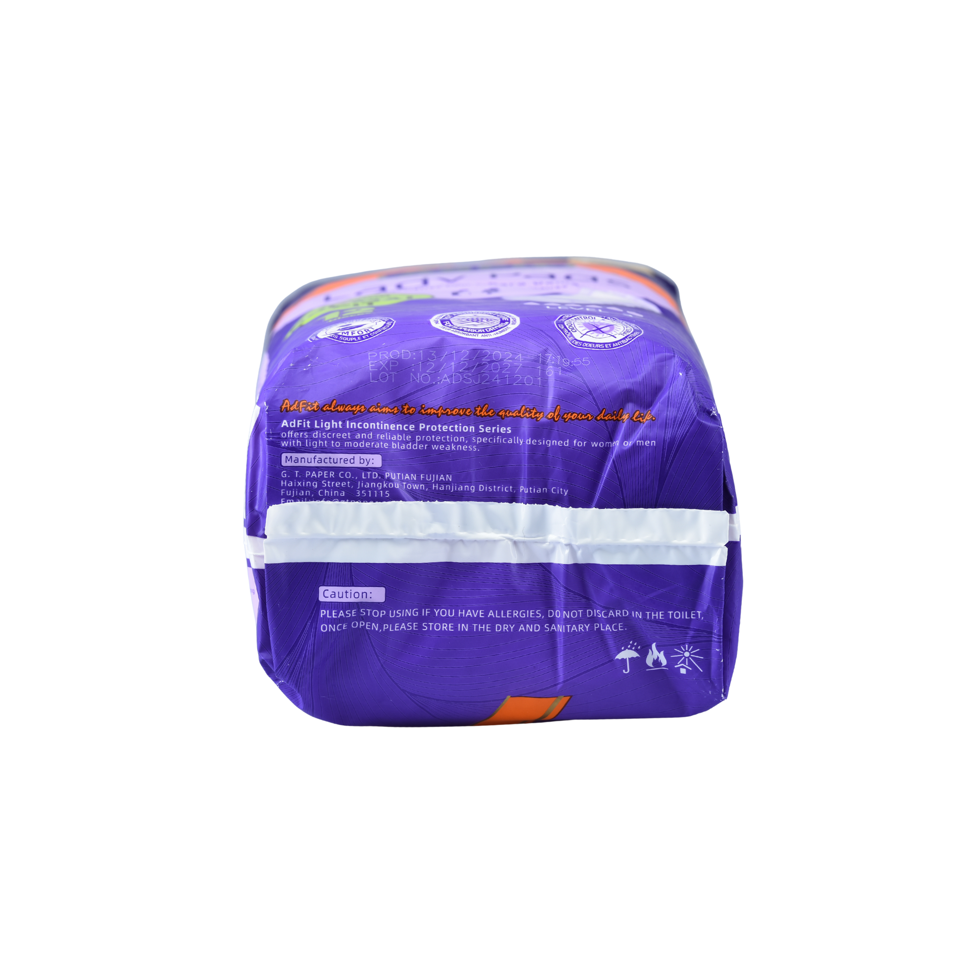 Adfit Lady Pads Incontinence Pads - 420 mm
