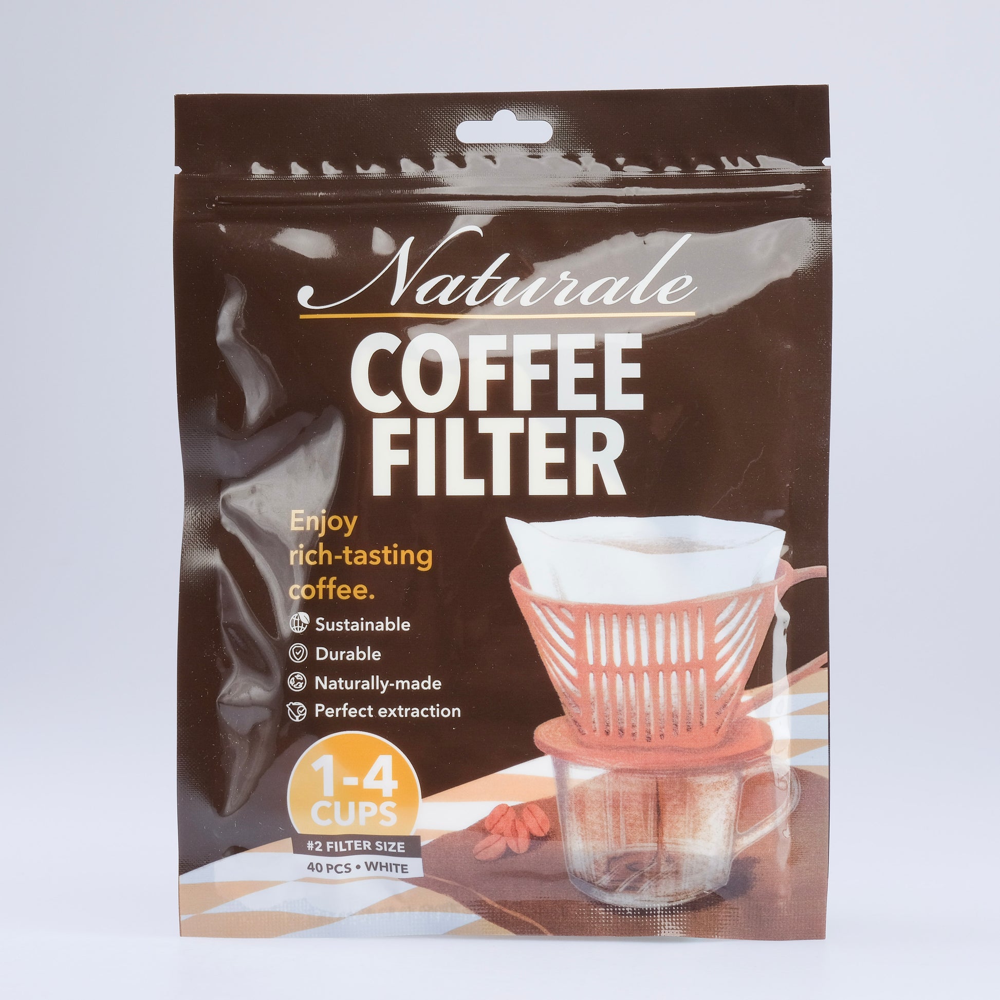 Naturale Coffee Filter White #2