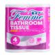 Femme Décor 3 Ply Bathroom Tissue (4 Rolls)