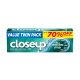 Closeup All Around Fresh Gel Toothpaste Soothing Menthol 191g Twin Pack